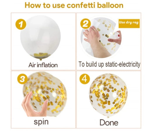 Ballongirlande in Zartrosa, Ballonbogen-Set – Ansicht 4