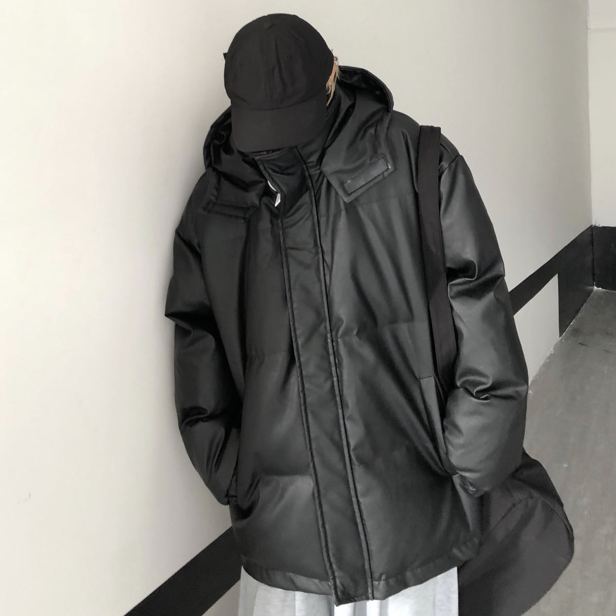 Gesteppte Pufferjacke aus Baumwolle für Damen und Herren – Bild 3