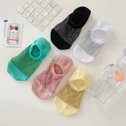 Damen Kurzsocken, rutschfest & vielseitig – Ansicht 4