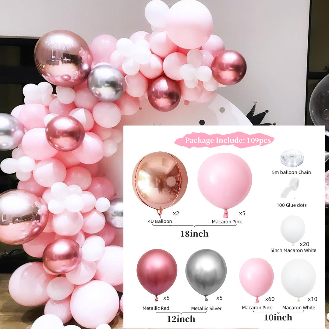 Ballongirlande Macaron, Ballonbogen-Set – Ansicht 17