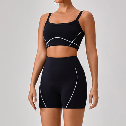 Yoga-Set, Sport-Top Detailansicht