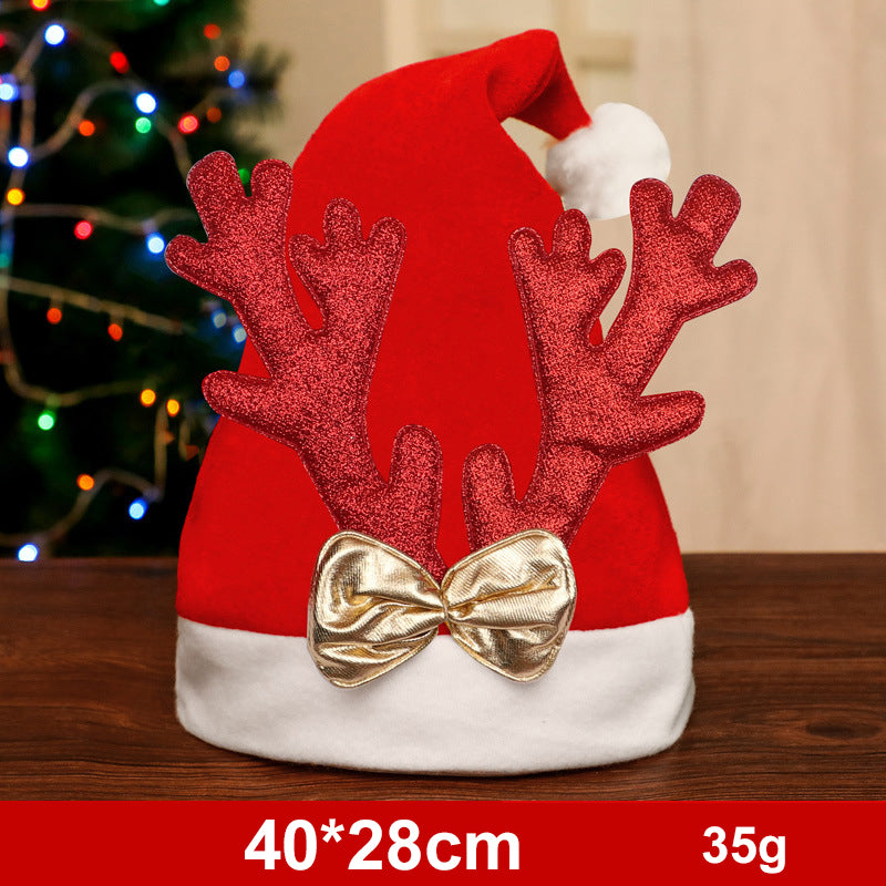 Weihnachtsmütze mit Schneemann, Elch oder Weihnachtsmann – Ansicht 25