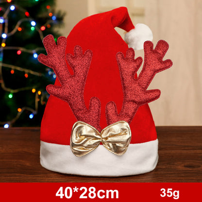 Weihnachtsmütze mit Schneemann, Elch oder Weihnachtsmann – Ansicht 25