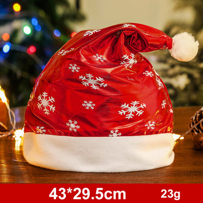 Weihnachtsmütze mit Schneemann, Elch oder Weihnachtsmann – Ansicht 3