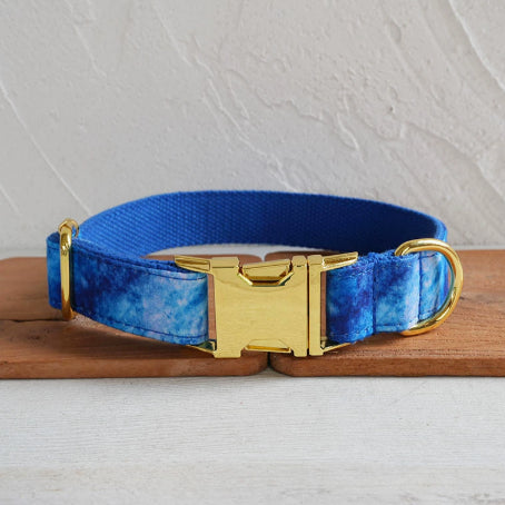 Hundehalsband-Set Achat-Optik