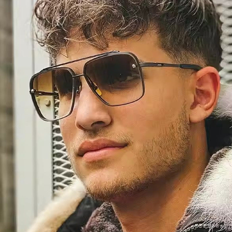 Randlose Retro-Sonnenbrille