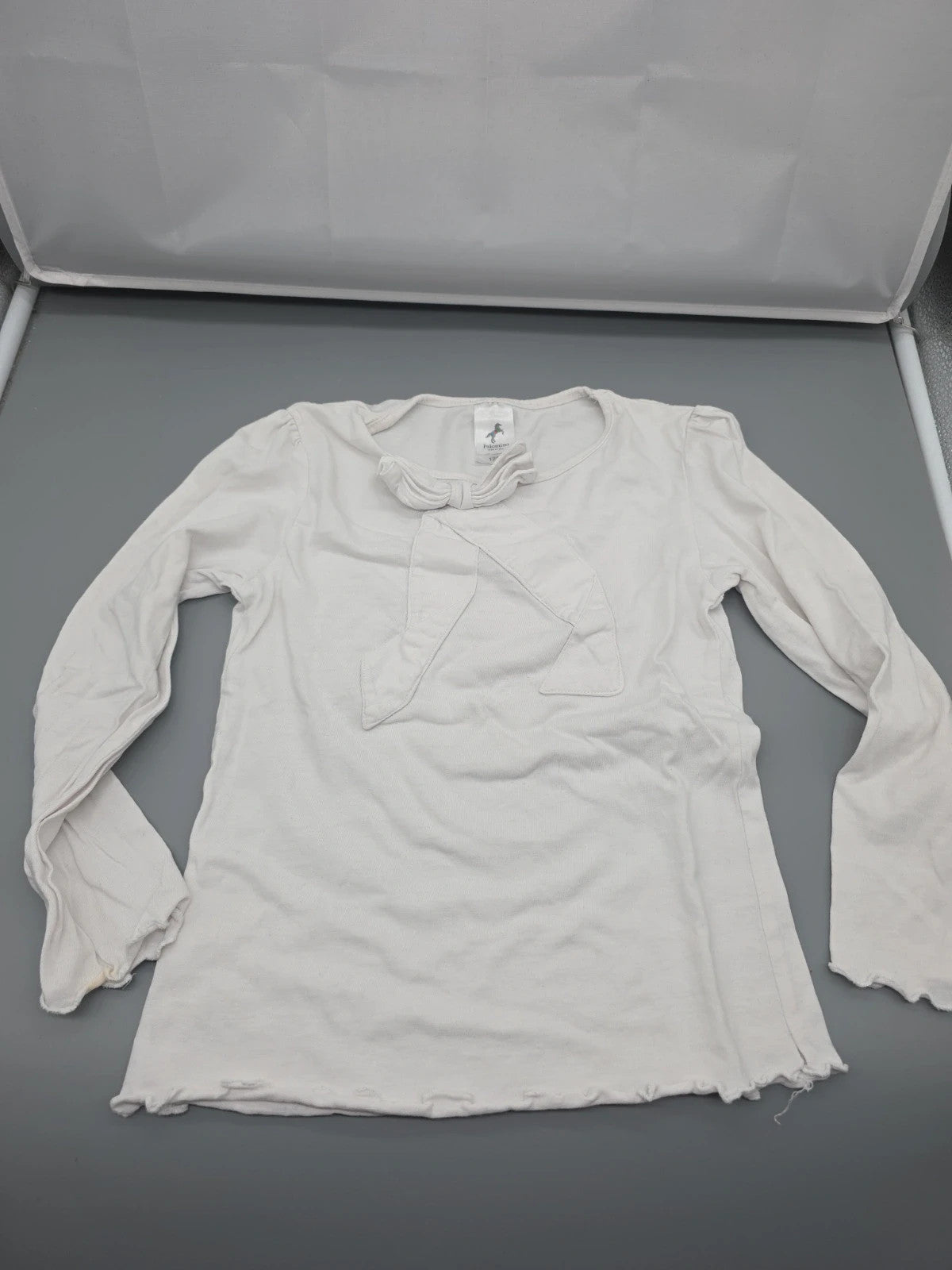 Weißes Palomino Kinder-Shirt in Größe 122