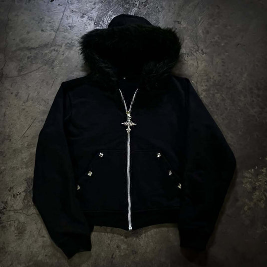 Basic Hoodie Herren aus Fleece