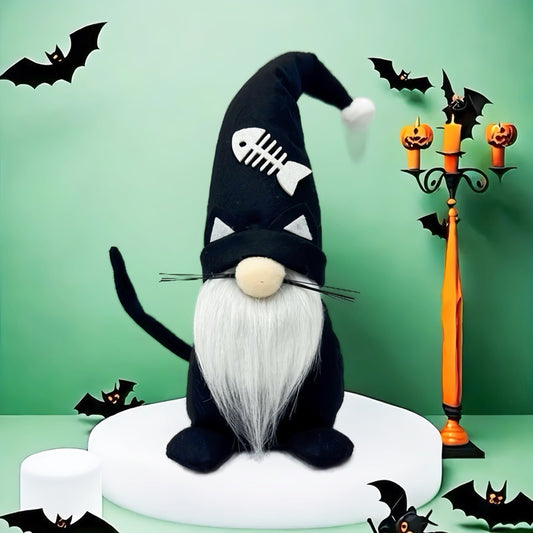 Halloween Katzen-Plüschornament